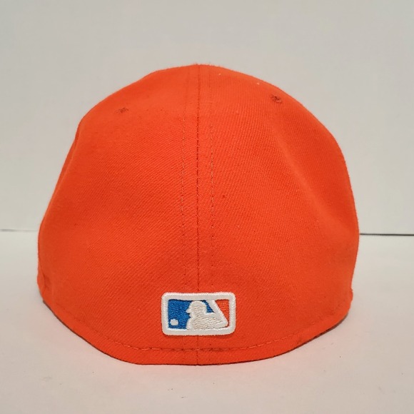 New‎ ERA 59Fifty Miami Marlins Mens Orange Size 7 3/8 Baseball Cap Fitted - Picture 2 of 13